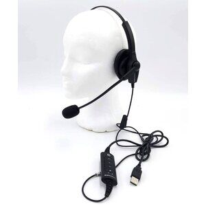 Spracht HS-WD-USB-1 Monaural Headset USB Connectivity Single Side w/Controller